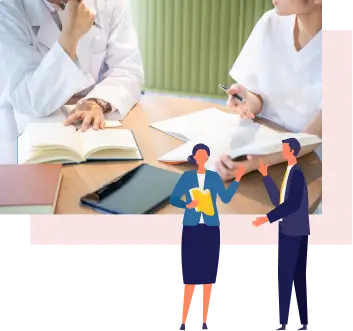 経験豊富な専門スタッフ