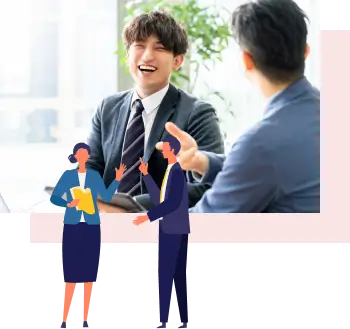 定着率の高い直接雇用を実現