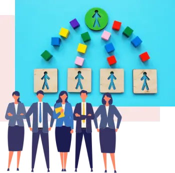 リーダーを中心としたチーム体制で管理負担を軽減